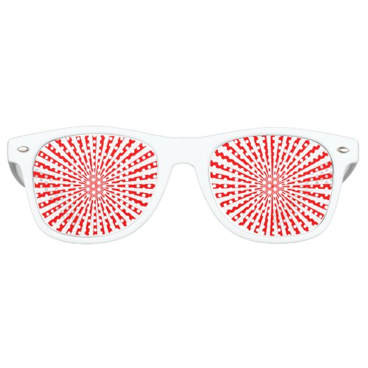 roter Berst Partybrille (Vorderseite)