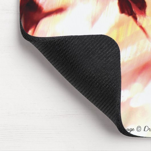 Roter Betta Mousepad (Ecke)