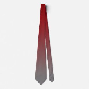 Roter bis grauer Farbverlauf Schlips Elegant Moder Krawatte