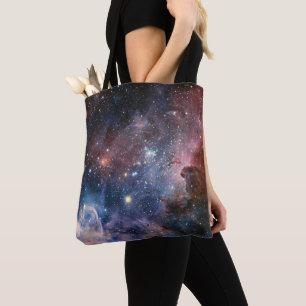 Roter & blauer Carina-Nebel Hubble-Teleskop Tasche
