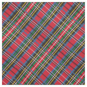 Roter, blauer, grüner Tartan Stoff (Muster)