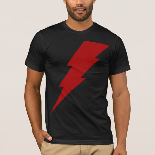 Roter Blitz T-Shirt (Vorderseite)