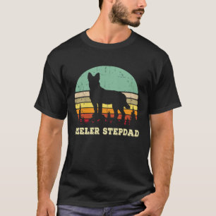 Roter Blue Heeler Stiefvater  Australian Cattle Do T-Shirt