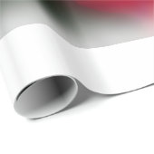 Roter Blume Wein auf weißem Groß Geschenkpapier (Rolleneckpunkt)