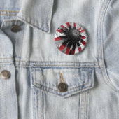 Roter Blumen-Knopf Button (Beispiel)