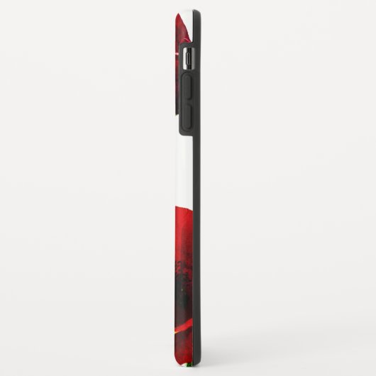 Roter Blumenmohn Blume Sommergarten Case-Mate iPhone Hülle (Hinten/Links)