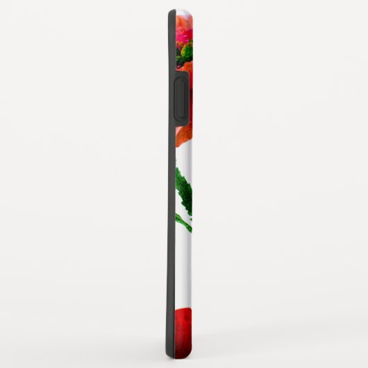 Roter Blumenmohn Blume Sommergarten Case-Mate iPhone Hülle (Hinten/Rechts)