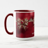 Roter Bogen Feiertags Tasse (Links)