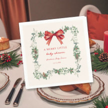 Roter Bogen Fröhliche kleine Weihnachten Baby Show