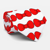 Roter Bogen Krawatte (Gerollt)