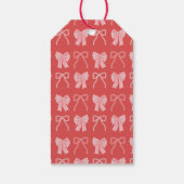Roter Bogen Pferd Chinesisches Neujahr Geschenkanhänger (Rückseite)