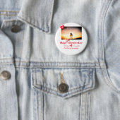 Roter Bogen Valentin Tag hinzufügen Fotoname Herz- Button (Beispiel)