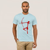 Roter Bogenschütze-T - Shirt (Vorne ganz)