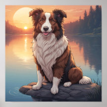 Roter Border Collie