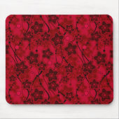 Roter brauner, rustikaler Modedesign Retro Mousepad (Vorne)