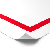 Roter Brief S Poster (Ecke)