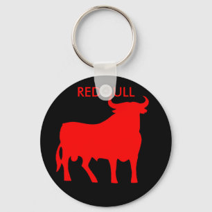 ROTER BULL-Schlüsselanhänger Schlüsselanhänger