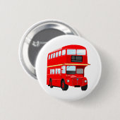 Roter Bus Button (Vorne & Hinten)