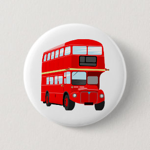 Roter Bus Button