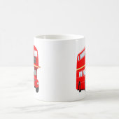 Roter Bus Kaffeetasse (Mittel)