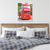 ROTER BUS LEINWANDDRUCK (Insitu (Schlafzimmer))