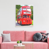 ROTER BUS LEINWANDDRUCK (Insitu (Wohnzimmer))