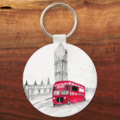 Roter Bus London Schlüsselanhänger (Vorderseite)