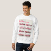 ROTER CADILLAC SWEATSHIRT (Vorne ganz)
