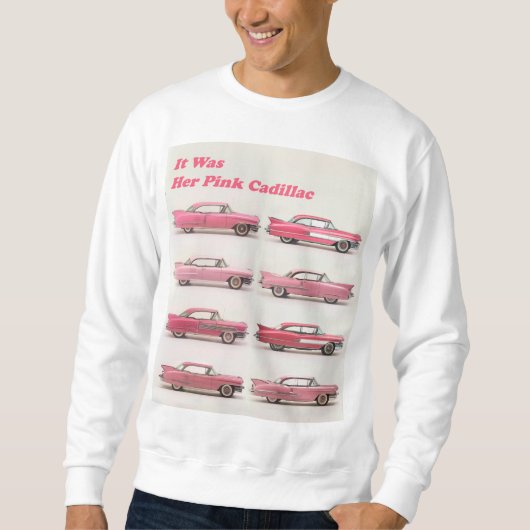 ROTER CADILLAC SWEATSHIRT (Vorderseite)