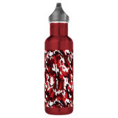 Roter Camouflage-Stahl 24 Unze. Wasserflasche Edelstahlflasche (Rechts)