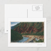 Roter Canyon, Colorado Postkarte (Vorne/Hinten)