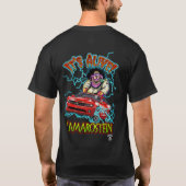 Roter Chevy Camaro SS schwarzer T - Shirt (Rückseite)