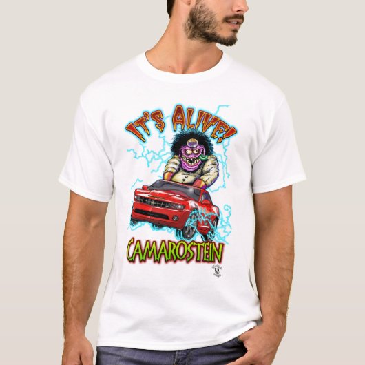 Roter Chevy Camaro SS T - Shirt (Vorderseite)