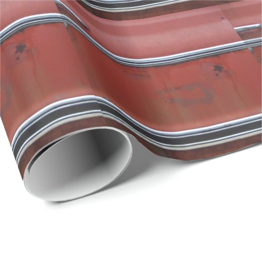 Roter Chevy Geschenkpapier (Rolleneckpunkt)