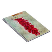 Roter Chile Wasserfarbe Ristra New Mexico Notizblock (Rechte Seite)
