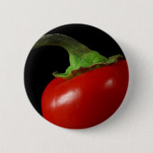Roter Chili Button (Vorderseite)