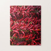 Roter Chili in der Stadt Kalocsa Puzzle (Vertikal)