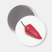 Roter Chili Magnet (Vorderseite/Rückseite)