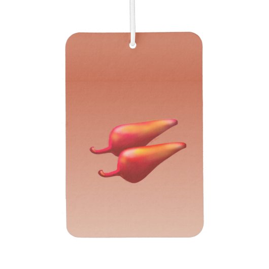 Roter Chili Paprikaschoten Lufterfrischer (Vorderseite)