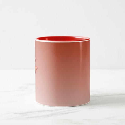 Roter Chili Paprikaschoten rot zwei Töne Tasse (Mittel)