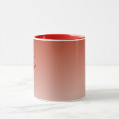 Roter Chili Paprikaschoten rote Combo-Tasse Tasse (Zentrum)