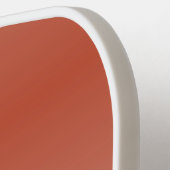 Roter Chili Paprikaschoten Weißpaddel Pickleball Schläger (Linke Seite)