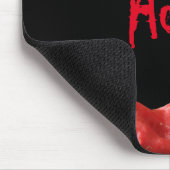 Roter Chili-Pfeffer || bleibe heiß Mousepad (Ecke)
