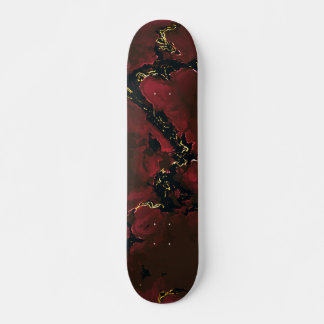 Roter Chili Pfeffer Marbellgold schwarz Skateboard
