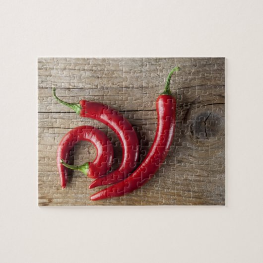Roter Chili-Pfeffer Puzzle (Horizontal)