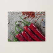 Roter Chili-Pfeffer Puzzle (Horizontal)