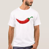 Roter Chili Pfeffer T-Shirt (Vorderseite)