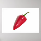 Roter Chili Poster (Vorne)