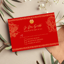 Roter chinesischer Hochzeitdrache Phoenix Bridal