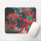 Roter Chrysanthemum, Monet Mousepad (Mit Mouse)